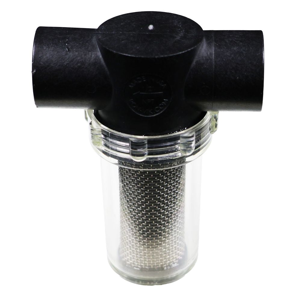 Inline T-Strainer 1/2" FPT No Filter Screen