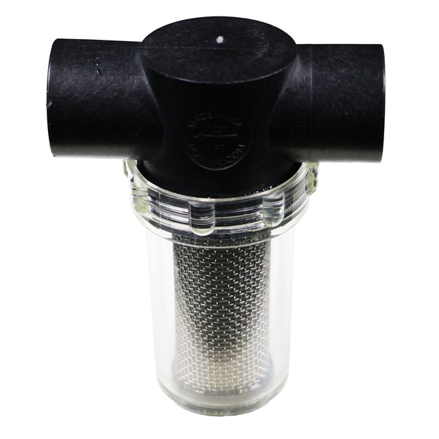 Inline T-Strainer 1/2" FPT No Filter Screen