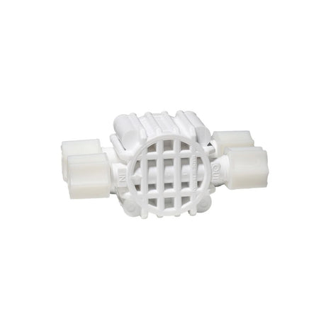 Automatic Shut Off Valve 4 Way 1/4 JACO White