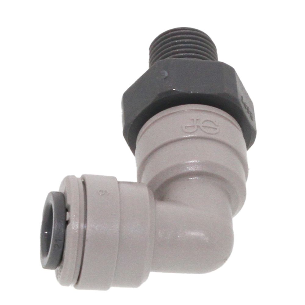 John Guest Swivel Elbow NPTF - 1/2 x 1/2  NPTF