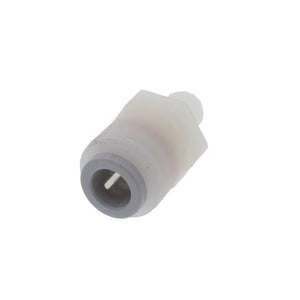 Kynar PVDF Male Connector - 3/8 x 1/8 NPTF