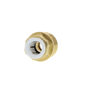 John Guest Brass Male Connector BSP - 10mm x 1/2 BSP