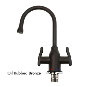 Mountain Plumbing MT1801-NL Contemporary Hot & Cold Water Dispenser w/ Wine Bottle Spout & Curved Handles