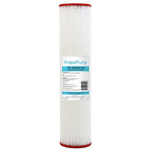 Neo-Pure PS-45200-10 20" BB High Efficiency Pleated Filter 10 micron