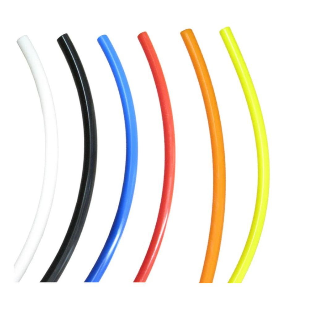Red 1/2" OD LLDPE Polyethylene Tubing