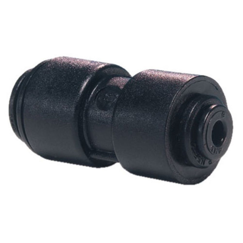 John Guest Reducing Union Black Acetal - 12 MM X 10 MM
