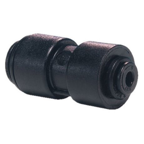 John Guest Reducing Union Black Acetal - 12 MM X 10 MM