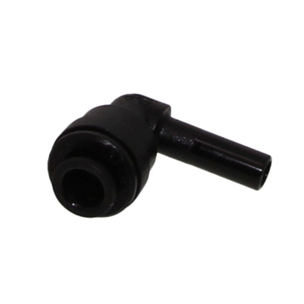 John Guest 6mm x 6mm Acetal Plug In Elbow - Black