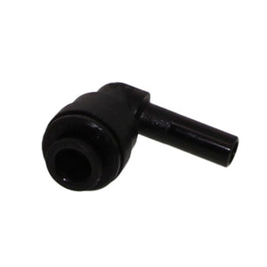 John Guest 6mm x 6mm Acetal Plug In Elbow - Black