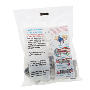 John Guest Superseal Union - 5/16 Superseal x 5/16