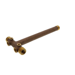 Brass Tank Cross Lead-Free 1" x 14"