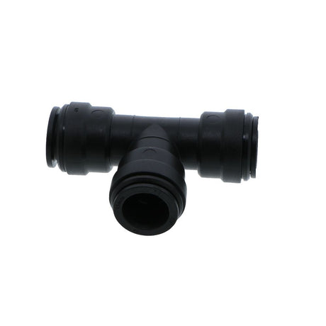 John Guest Union Tee BLACK ACETAL - 15mm