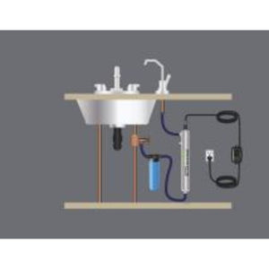 Luminor Blackcomb Vending UV System LBV-061 - 6 GPM LP System, 3/4" MNPT ports, 110V./50-60Hz