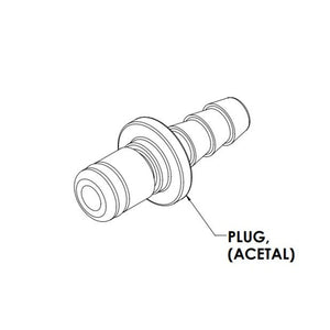 LinkTech 20AC In-Line Plug, NV, 3/16" HB