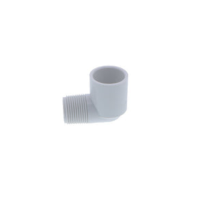 Schedule 40 PVC 3/4" Inch 90 Street Elbow MIPT x Socket
