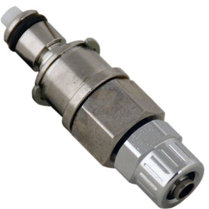 Multi-Mount Valved PTF Coupling Insert - 1/4 PTF Chrome