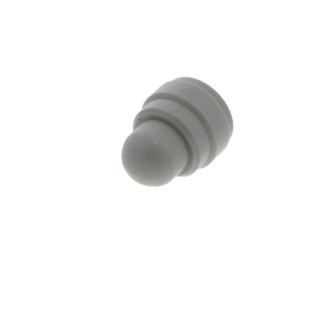 DMfit Acetal Gray End Stop - 3/8" Push-in
