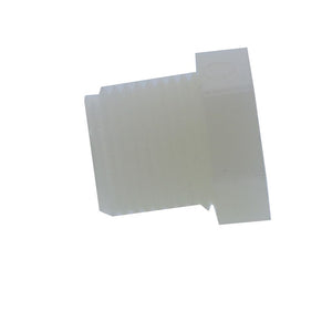 Pipe Plug Hex Head - 3/8" NPT Polypro Black