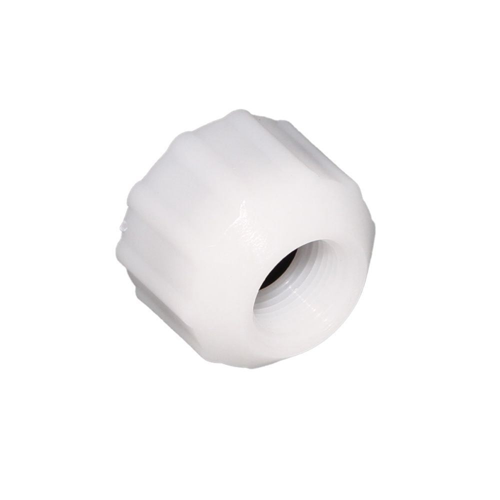 NeoFit - Acetal Natural White F/F Reducer 1/4" x 3/4" Thread BSPP