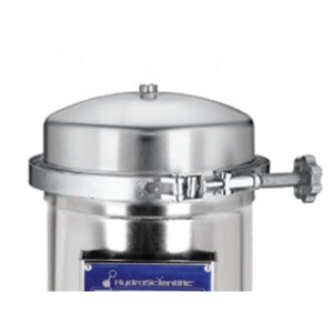 HydroScientific Band Clamp 4R, 30"L, 2FNPT, ML, GP, 316SS
