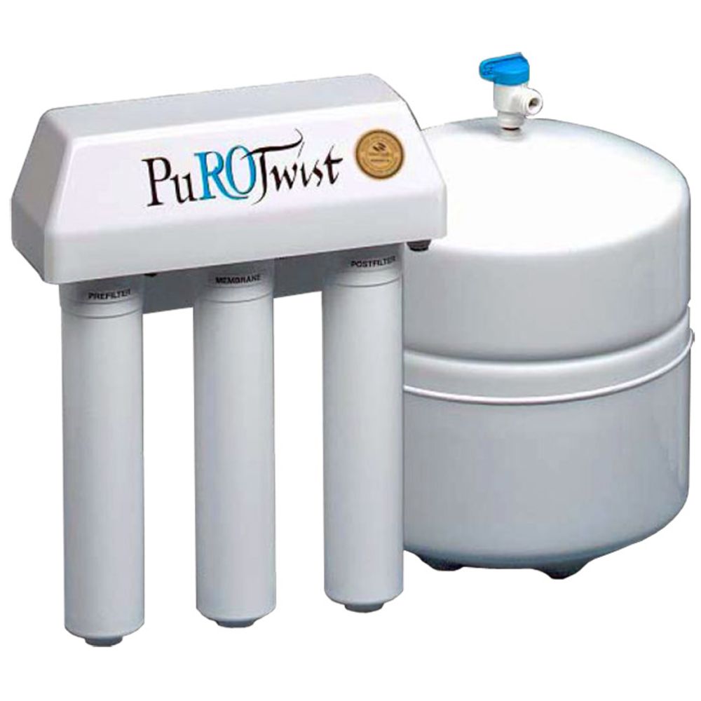 PuROTwist 3000 Reverse Osmosis System Gold Series w/ AG Faucet