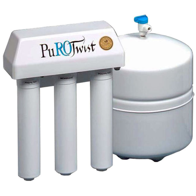 PuROTwist 3000 Reverse Osmosis System Gold Series w/ AG Faucet