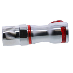 LQ4D13006RED Valved In-Line PTF Liquid Cooling Coupling Body 3/8 PTF Warm Red