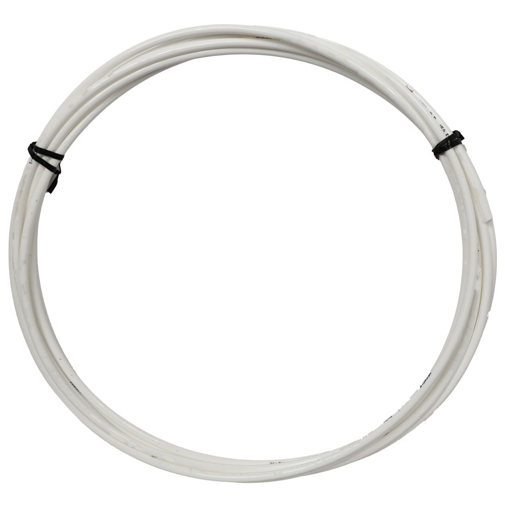 White 1/8" OD LLDPE Polyethylene Tubing