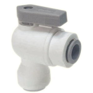 Parker LIQUIfit Elbow Union Ball Valve - 3/8 QC x 3/8 QC