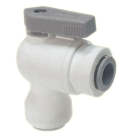 Parker LIQUIfit Elbow Union Ball Valve - 3/8 QC x 3/8 QC