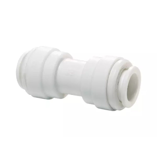 John Guest 1/4" Acetal Union Connector - White