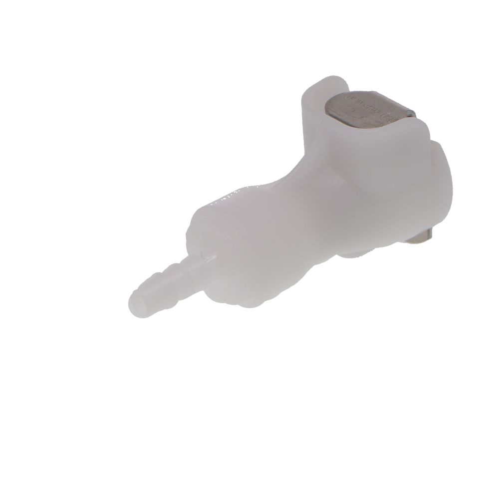 13300 NSF Valved In-Line Hose Barb Coupling Body 1/8 ID Barb