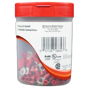 TERMINAL; RING, 22-18 AWG #10