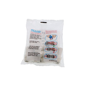 John Guest Stem Adapter Polypro - 1/2 x 3/8 NPTF