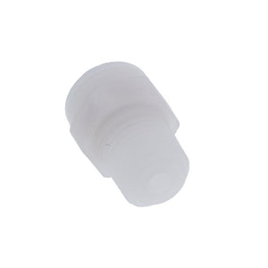 Kynar PVDF Male Connector - 1/4 x 1/4 NPTF
