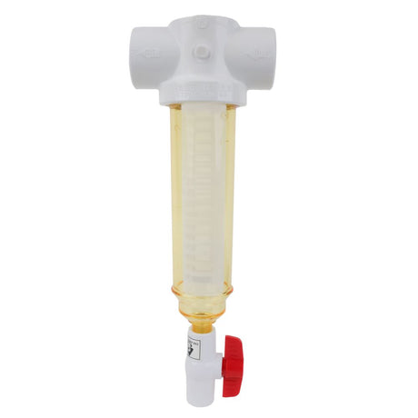 Rusco Chemically Resistant Sediment Trapper Filter T Style 1-1/2" PE - 140 Mesh [104 micron]