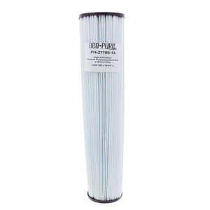 Neo-Pure PH-27195-1A 19-1/2" High Efficiency Pleated Filter 1 micron ABS