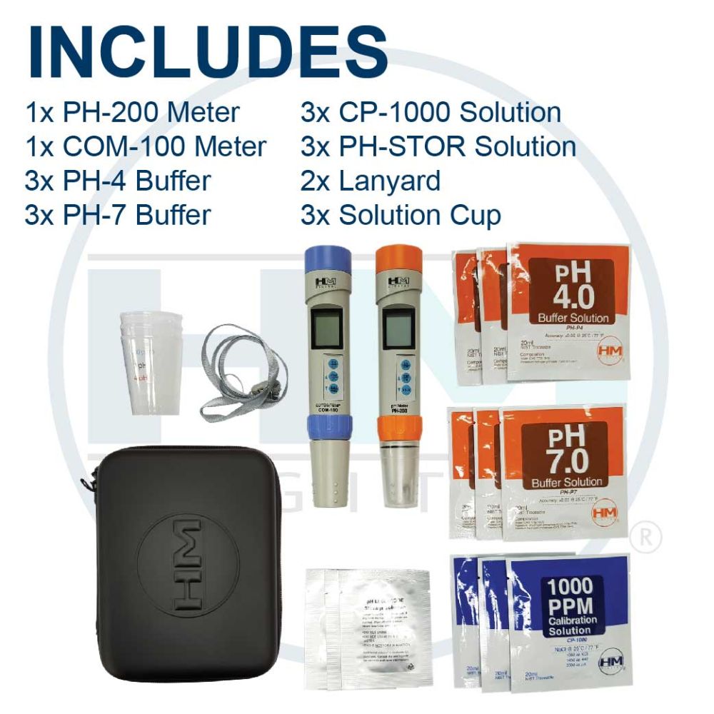 HM Digital Hydroponics Pro Kit