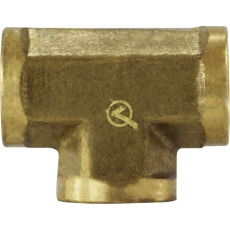 Lead-Free Brass Tee 1/2 FPT x 1/2 FPT  x 1/2 FPT