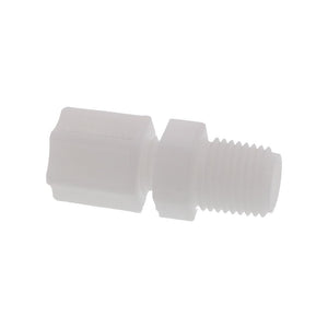 JACO 10-4-4-C-PG Celcon Acetal Male Connector 1/4 OD Tube x 1/4 MPT