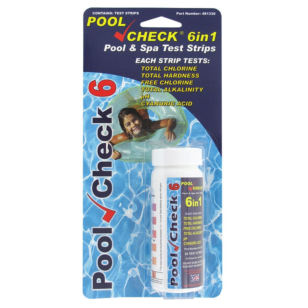 Pool Check 6 in 1 [50/bottle]