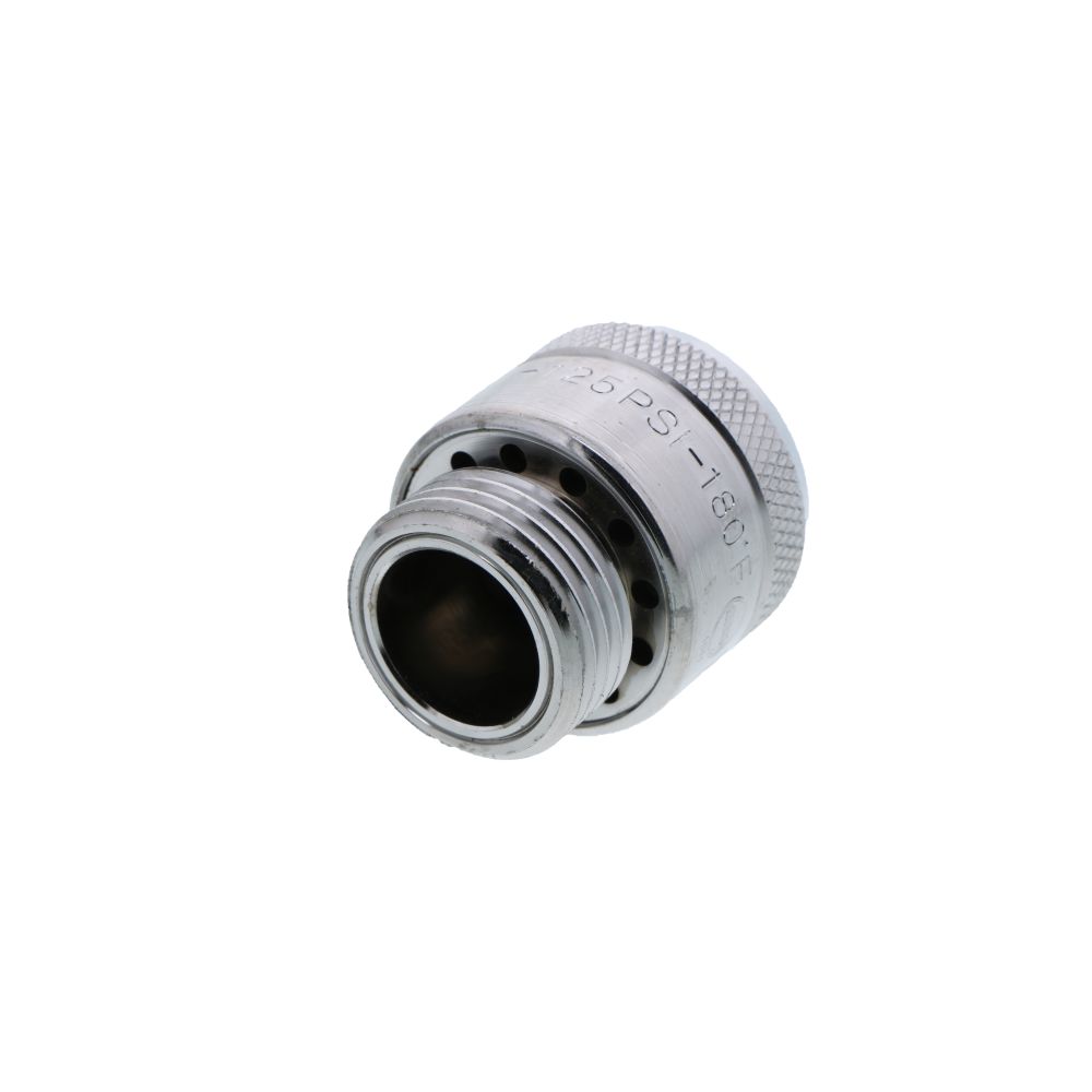 T&S Brass B-0972 Chrome Plated Atmospheric Vacuum Breaker with 3/4" Garden Hose MxF
