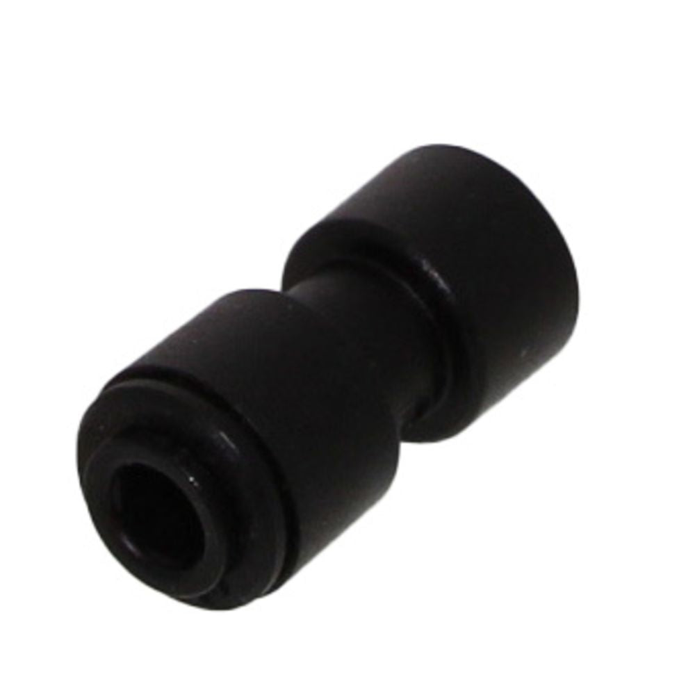 John Guest 22mm Acetal Union Connector - Black
