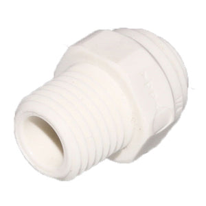 John Guest Male Connector NPTF Polypro - 1/4 x 1/4 NPTF