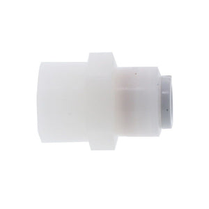 Kynar PVDF Female Connector - 3/8 x 3/8 NPTF