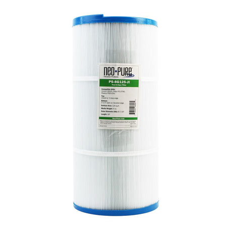 Neo-Pure PS-8G125-JI Pool and Spa Filter 8-7/16" x 18"