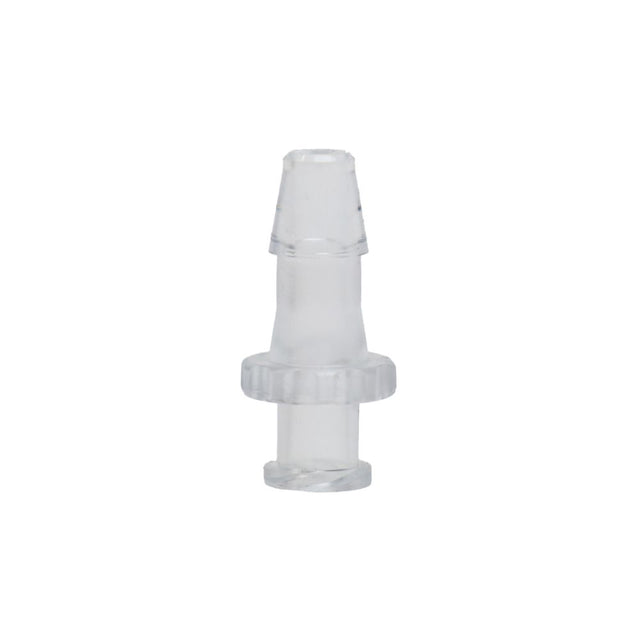 LinkTech Female Luer Thread Style to 200 Series Barb, 3/16" [4.8 mm] ID Tubing, Clear Polycarbonate