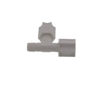 JACO 75-4-2-P-PG Polypropylene Male Run Tee 1/4 OD Tube x 1/8 MPT