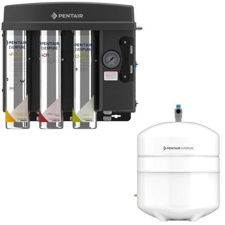 Everpure EV9975-59 EZ-RO System - 200 GPD w/2 Gal Hydropneumatic Tank