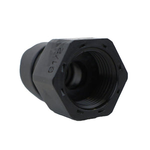 NeoFit - Black Female Adapter 1/2" tube x 1/2" BSP[P] - Cone Type